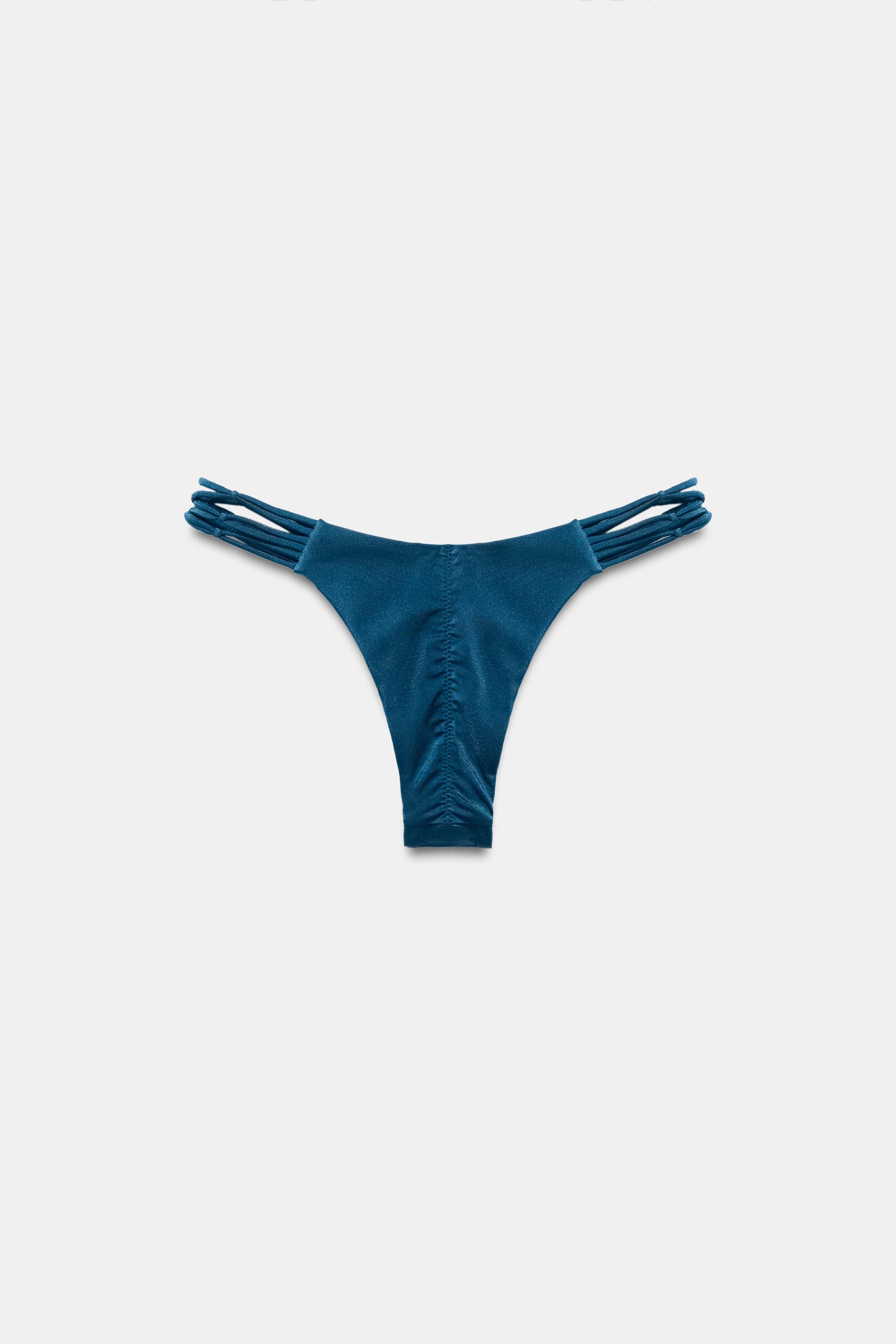 BAS DE BIKINI À LIENS ET NŒUDS